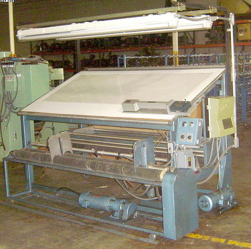 BYARS 80" Inspection Frame, 90" x 2 roll batcher,